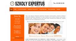 Desktop Screenshot of expertus.edu.pl