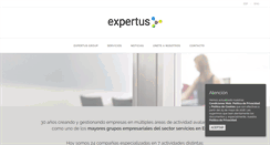 Desktop Screenshot of expertus.es